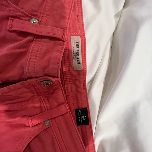 AG slim pink/salmon stretch pants - Picture 5 of 5